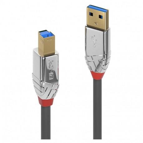 "LINDY USB 3.0 Kabel Typ A/B Cromo Line M/M 1m"