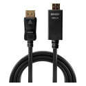 "LINDY DisplayPort an HDMI Kabel 4K30 (DP: passiv) 2m"