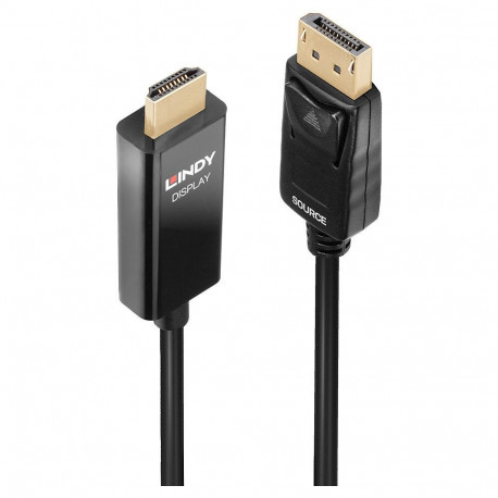"LINDY DisplayPort an HDMI Adapterkabel mit HDR 1m"