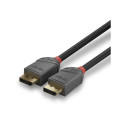 "LINDY DisplayPort Kabel Anthra Line 1m"