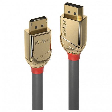 "LINDY DisplayPort Kabel Gold Line 4K60Hz 10m"