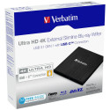 "Verbatim ext. Slimline USB3.1 Typ C 4K Blu-ray Brenner extern retail"