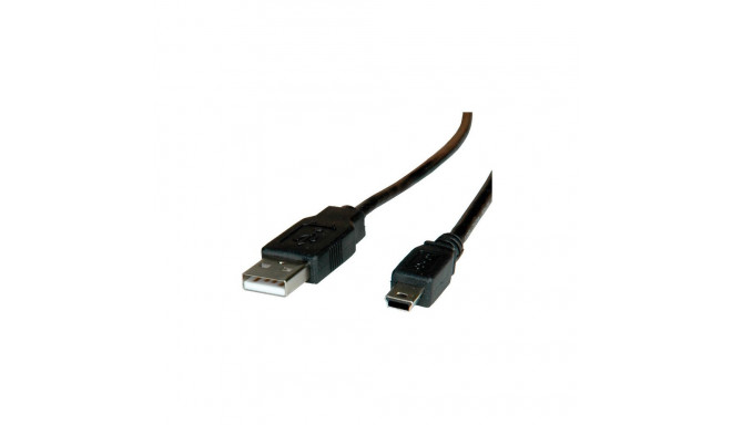 "ROLINE USB2.0 KABEL A-5PMINI 0 8M"