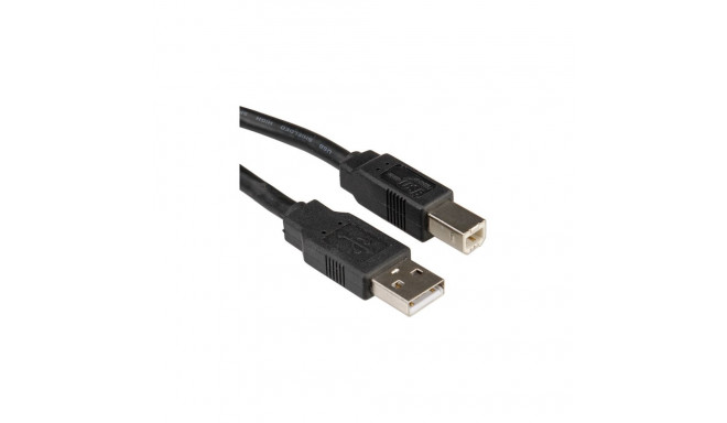 "ROLINE USB2.0 KABEL A-B 0 8M"