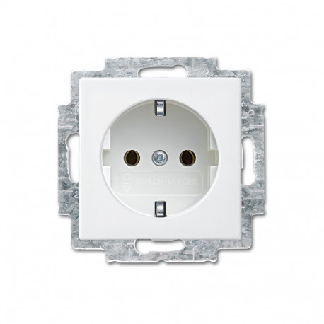 Busch-Jaeger BJ 20 EUC-914 Schuko pistikupesa sisu alpinvalge Busch-balance SI 2011-0-6232