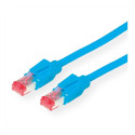 "KERPEN Patchkabel Cat.6 (Class E) S/F, MegaLine F6-90, HiRose TM21, LSOH, blau, 2 m"