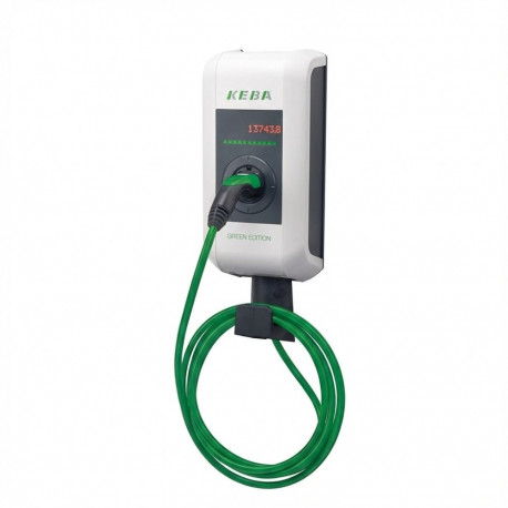 "Keba KC-P30-EC240422-E00-GE c-series EN Type2 6m Cable 22kW - GREEN EDITION"