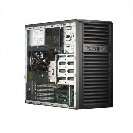 "Server Supermicro Mini-Tower E-2436 6C/12T 1x32GB 4x3.5"" HS 400W"