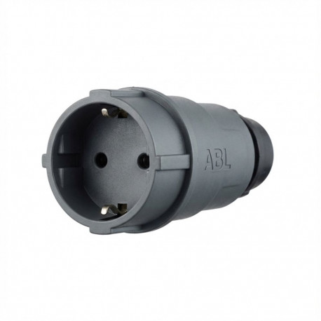 ABL kompaktne pistikühendus 100000059 SCHUKO PP IP20 Typ 1565, hall