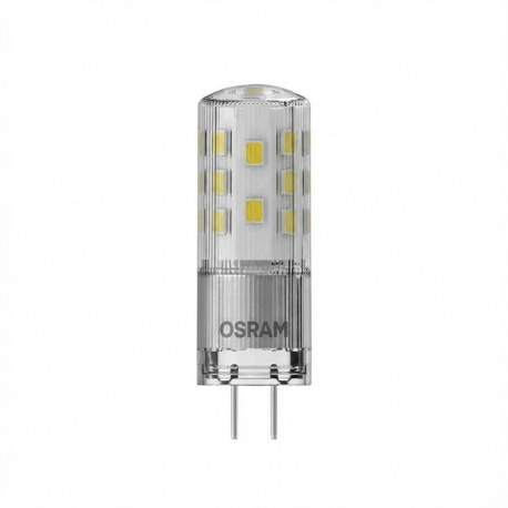 Osram LEDPIN40D CL 4.5W/827 12V GY6.35 hämardatav LED-lamp 470 lm 2700