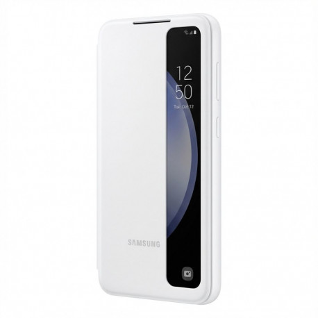 "Samsung Smart View Wallet Case EF-ZS711CWEGWW für Galaxy S23 FE Weiß"