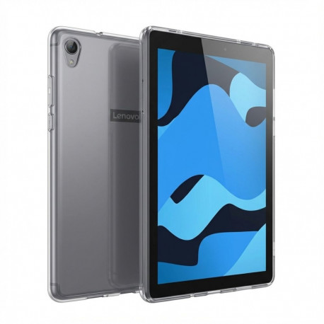 "Tablet Lenovo Tab One 4RAM 128GB W-iFi with Clear Case grey"