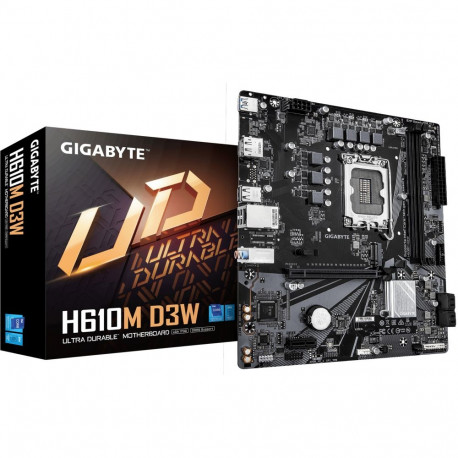 "Gigabyte H610M D3W (H610,S1700,mATX,DDR5"