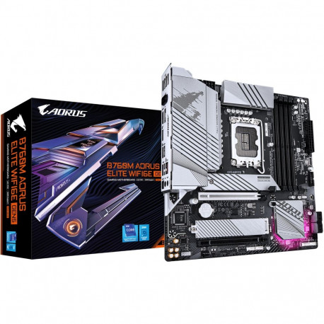 "Gigabyte B760M Aorus Elite WiFi6E Gen5 (B760,S1700,mATX,DDR5"