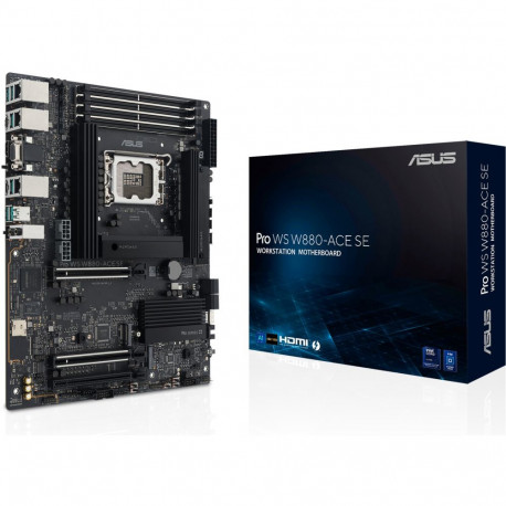"ASUS Pro WS W880-ACE SE - Motherboard - ATX - LGA1700-Sockel - W880 Chipsatz - USB4. USB 3.2 Gen 2x