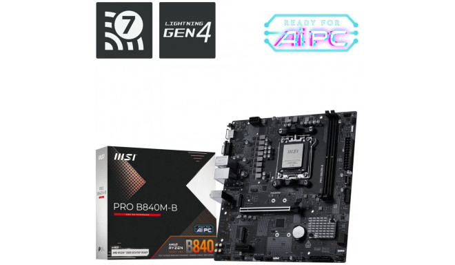 "MSI B840M B Pro (AM5)"