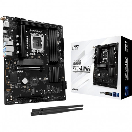 "ASRock B860 Pro-A WiFi 1851 ATX HDMI/DP DDR5"