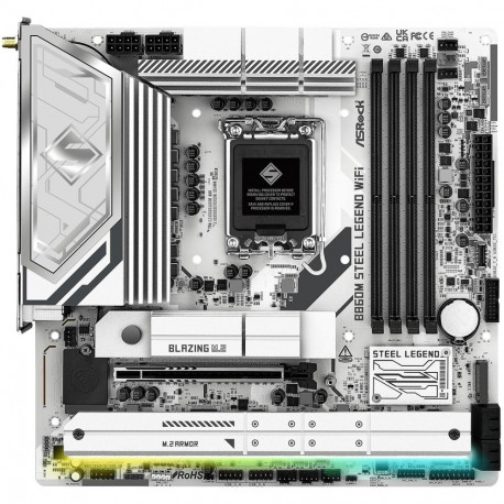 "ASRock B860M Steel Legend WiFi 1851 mATX HDMI/DP DDR5"