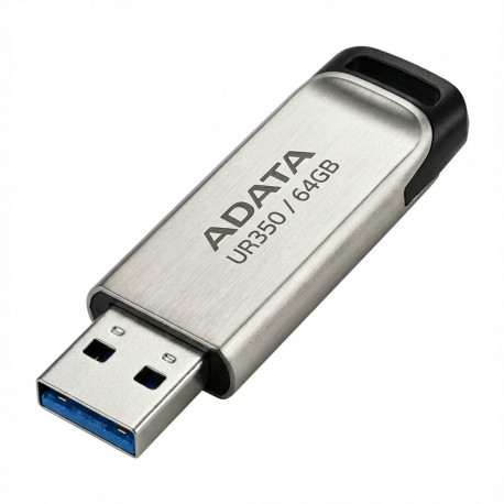 "STICK ADATA UR350 64 GB (nickel/schwarz, USB-A 3.2 Gen 1 (5 Gbit/s))"