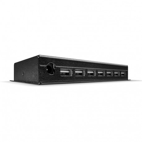 "LINDY USB HUB 7x Lindy USB Metall Hub 2.0 Industrial"