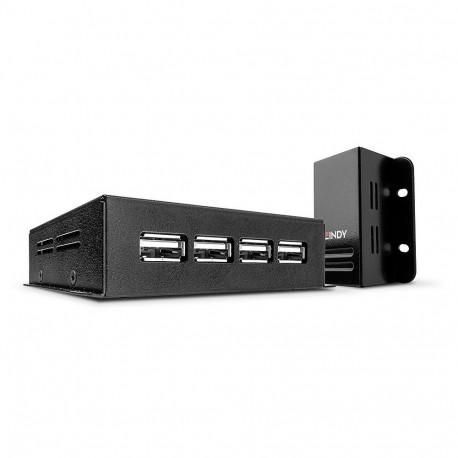 "LINDY Extender USB 2.0 Cat5 Power over RJ45 4 Port 50m"