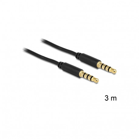 "A Klinke 3,5mm St/St 3m DeLock"