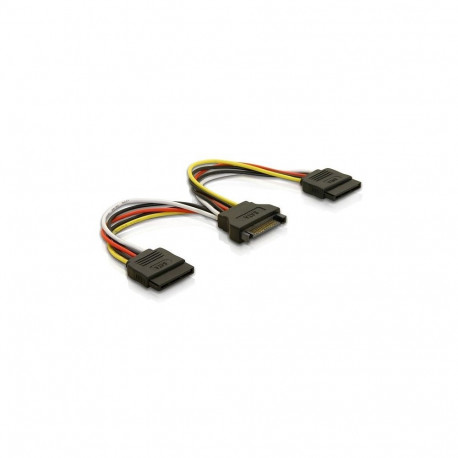 "SATA Power Adapter 15pin>2x HDD DeL"