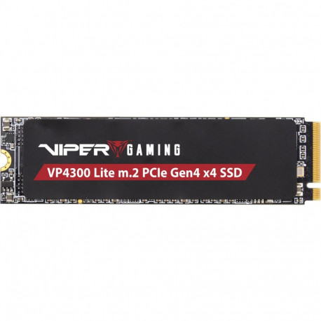 "M.2 Patriot 4TB 7400/6400 VP4300 Lite M.2 PAT PCIe (schwarz, PCIe 4.0 x4, NVMe 2.0, M.2 2280)"