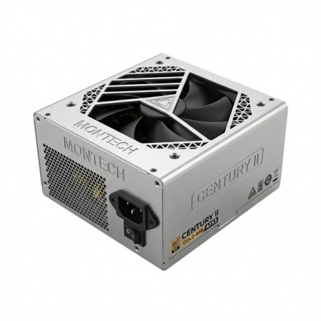 "850W Montech CENTURY II 850 (silber, 1x 12-Pin High Power GPU, 4x PCIe, Kabelmanagement, 850 Watt)"
