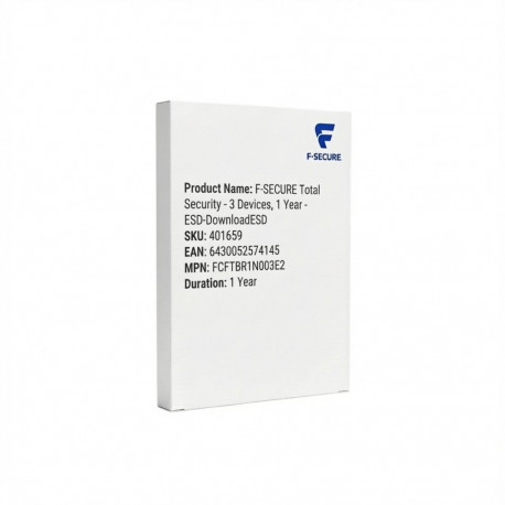 "F-SECURE Total Security - 3 Devices, 1 Year - ESD-DownloadESD"