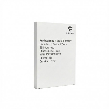 "F-SECURE Internet Security - 15 Device, 1 Year - ESD-Download"