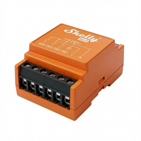 "Shelly Relais ""i4 Gen3"" Szenenaktivierer WLAN BT"