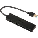 "USB3.0 HUB 4Port SuperSpeed passiv i-Tec Black"