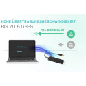 "USB3.0 HUB 4Port SuperSpeed passiv i-Tec Black"