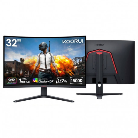"KOORUI G3221SC QHD Curved Gaming Monitor 80 cm (31,5 Zoll)"