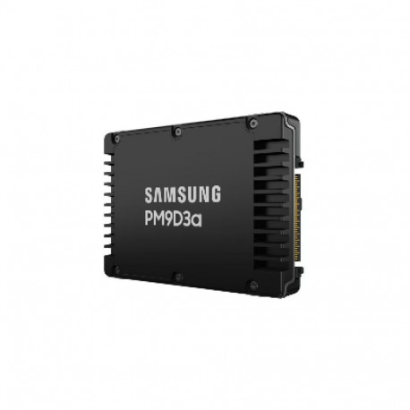 2,5" 3.8TB Samsung PCI-E NVMe Gen5 PM9D3a pakendamata