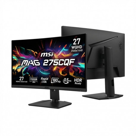 "68,58cm/27"" (2560x1440) MSI MAG 275CQF E18 16:9 Curved RapidVA 0,5ms 180Hz 2xHDMI DisplayPort HDR 