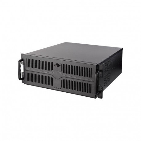 "Mini Chieftec Rack-Servergehäuse UNC-409S-AIO-OP Black"