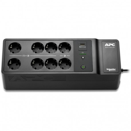 "APC Back-UPS BE500G2-GR (Wandmontage / Aufputzmontage) - Wechselstrom 230 V - 300 Watt"