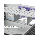 "Mini Chieftec Rack-Servergehäuse UNC-409S-AIO-OP Black"