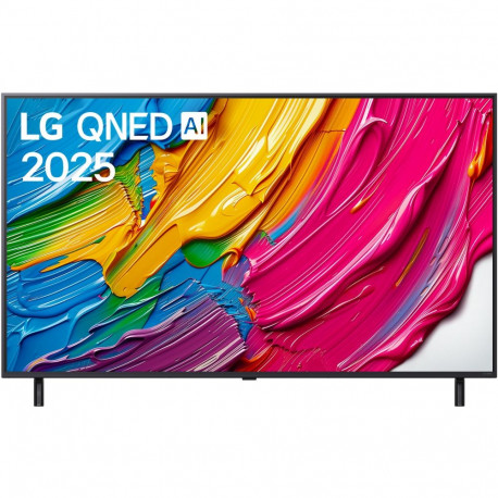 "139,7cm/55"" (3840×2160) LG 55QNED80A6A 16:9 QNED 4K 60 Hz a7 Gen8 HDMI×3 USB×2 LAN WiFi webOS25 Bl