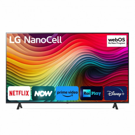 "127 cm/50"" (3840×2160) LG 50NANO81T6A 16:9 NanoCell 60 Hz a5 Gen7 4K HDMI×3 USB×2 LAN WiFi webOS24