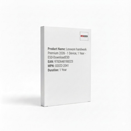 "Lexware handwerk Premium 2026 - 1 Device, 1 Year - ESD-DownloadESD"