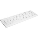 "Cherry AK-C8100F-U1-W/US - wischdesinfizierbar - weiß - US englisch"