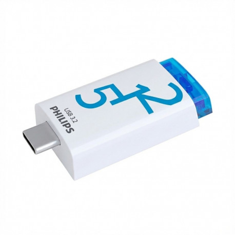"STICK Philips USB 3.2 512GB Click Series Gen 1 USB-C"