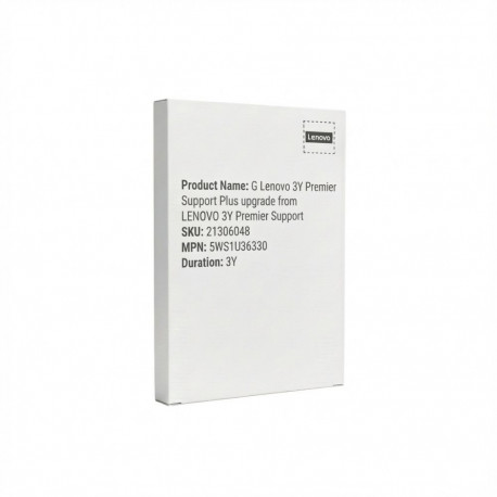 "G Lenovo 3Y Premier Support Plus upgrade from LENOVO 3Y Premier Support"