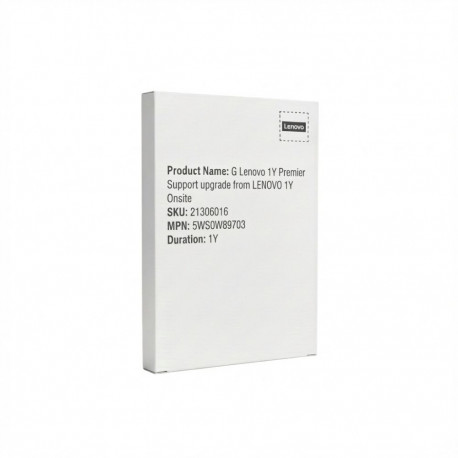 "G Lenovo 1Y Premier Support upgrade from LENOVO 1Y Onsite"