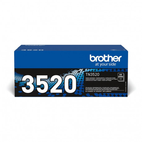 "Brother Toner TN-3520 Schwarz bis zu 20.000 Seiten nach ISO 19752"