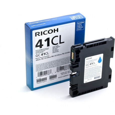 "Ricoh Tinte 405766 cyan GC41CL"