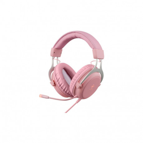 "Deltaco Headset Gaming Stereo Klinke LED pink"